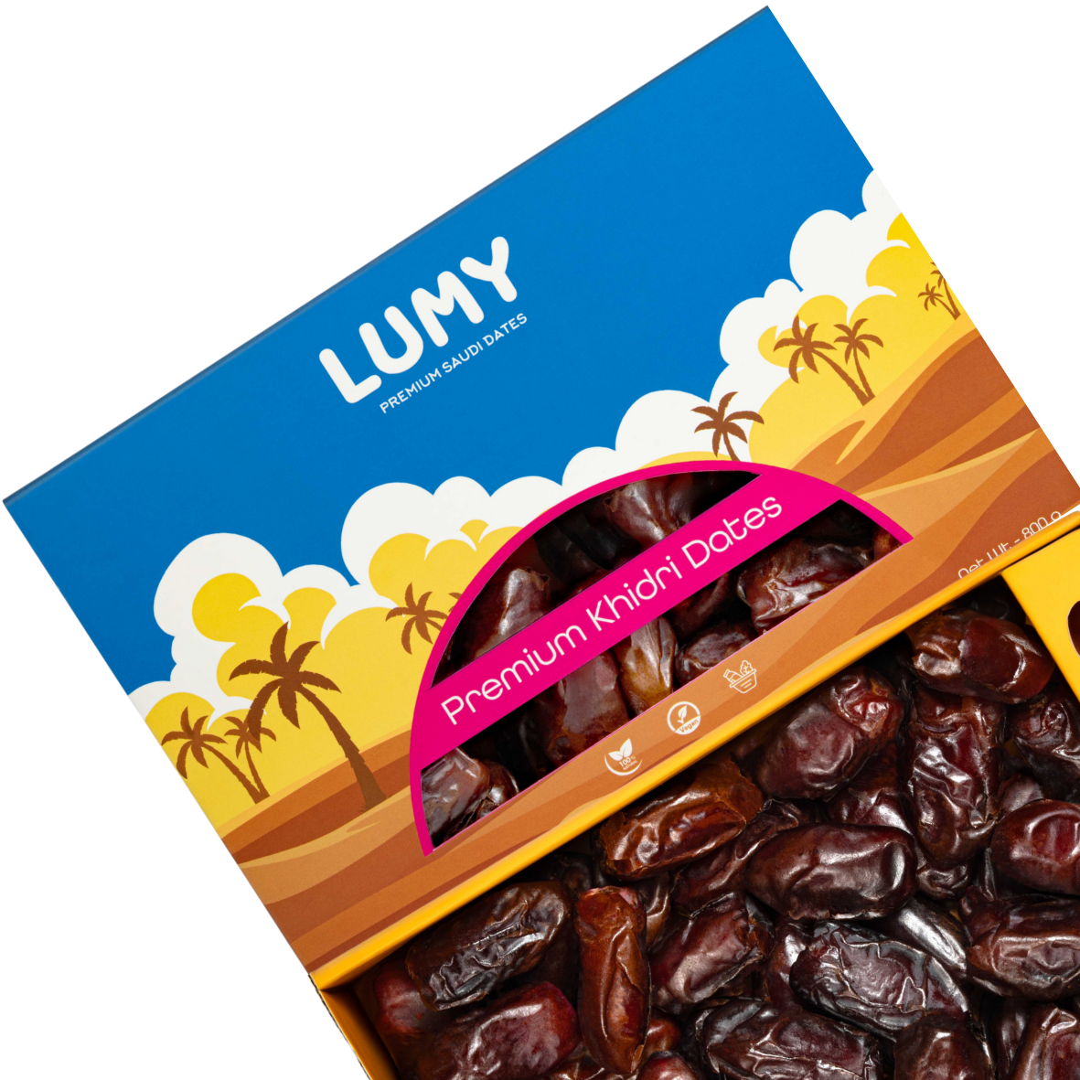 Lumy Premium Saudi Dates - Khidri 800g