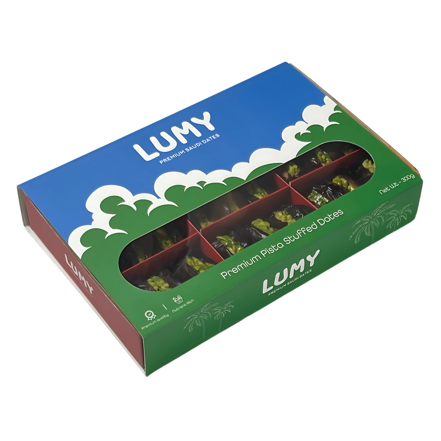 Lumy Premium Pistachio Stuffed Dates 330g