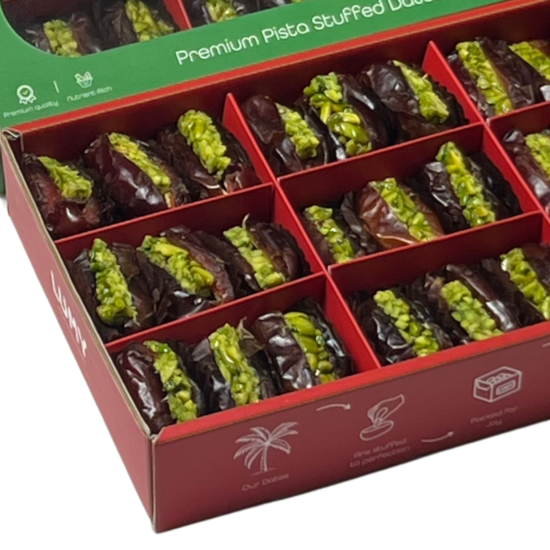 Lumy Premium Pistachio Stuffed Dates 330g