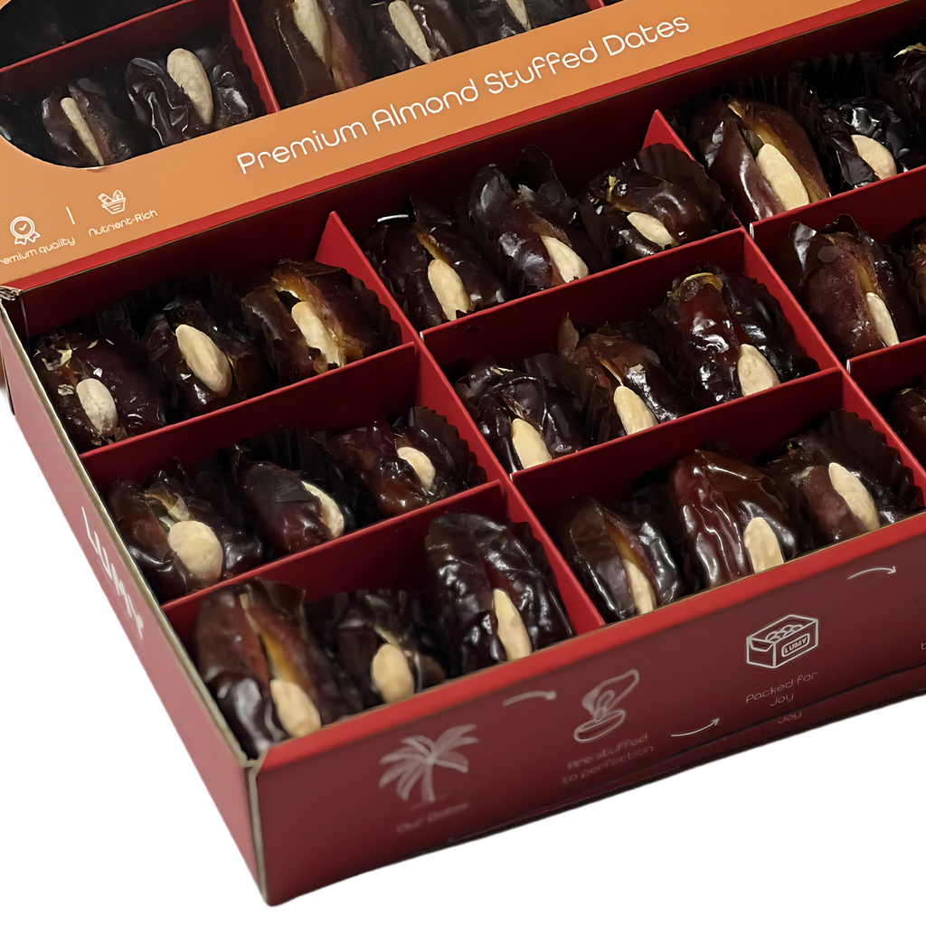 Lumy Premium Almond Stuffed Dates 330g