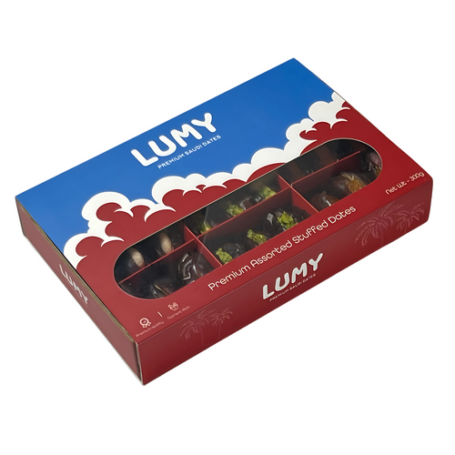 Lumy Premium Assorted Stuffed Dates 330g