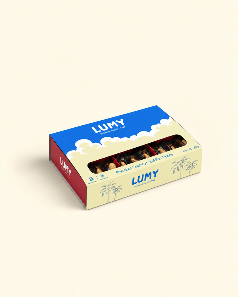Lumy Premium Cashew Stuffed Dates 330g