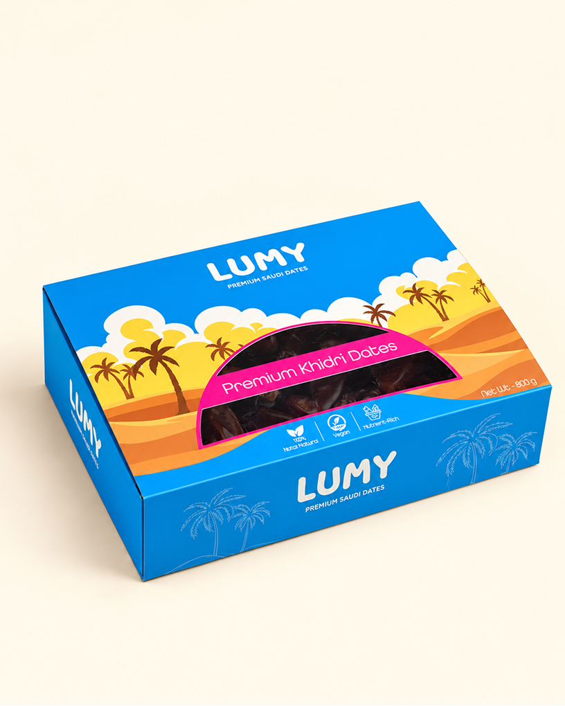 Lumy Premium Saudi Dates - Khidri 800g