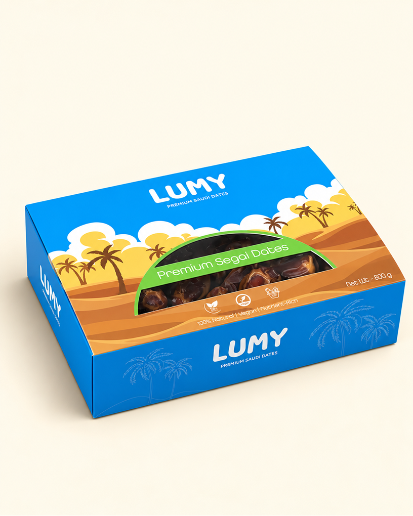 Lumy Premium Saudi Dates - Segai 800g