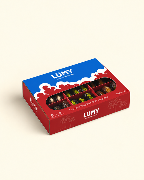 Lumy Premium Assorted Stuffed Dates 330g