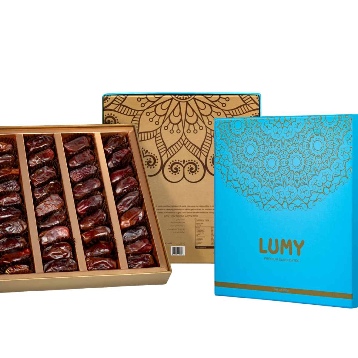 Lumy Premium Saudi Dates - Gift Box 400g