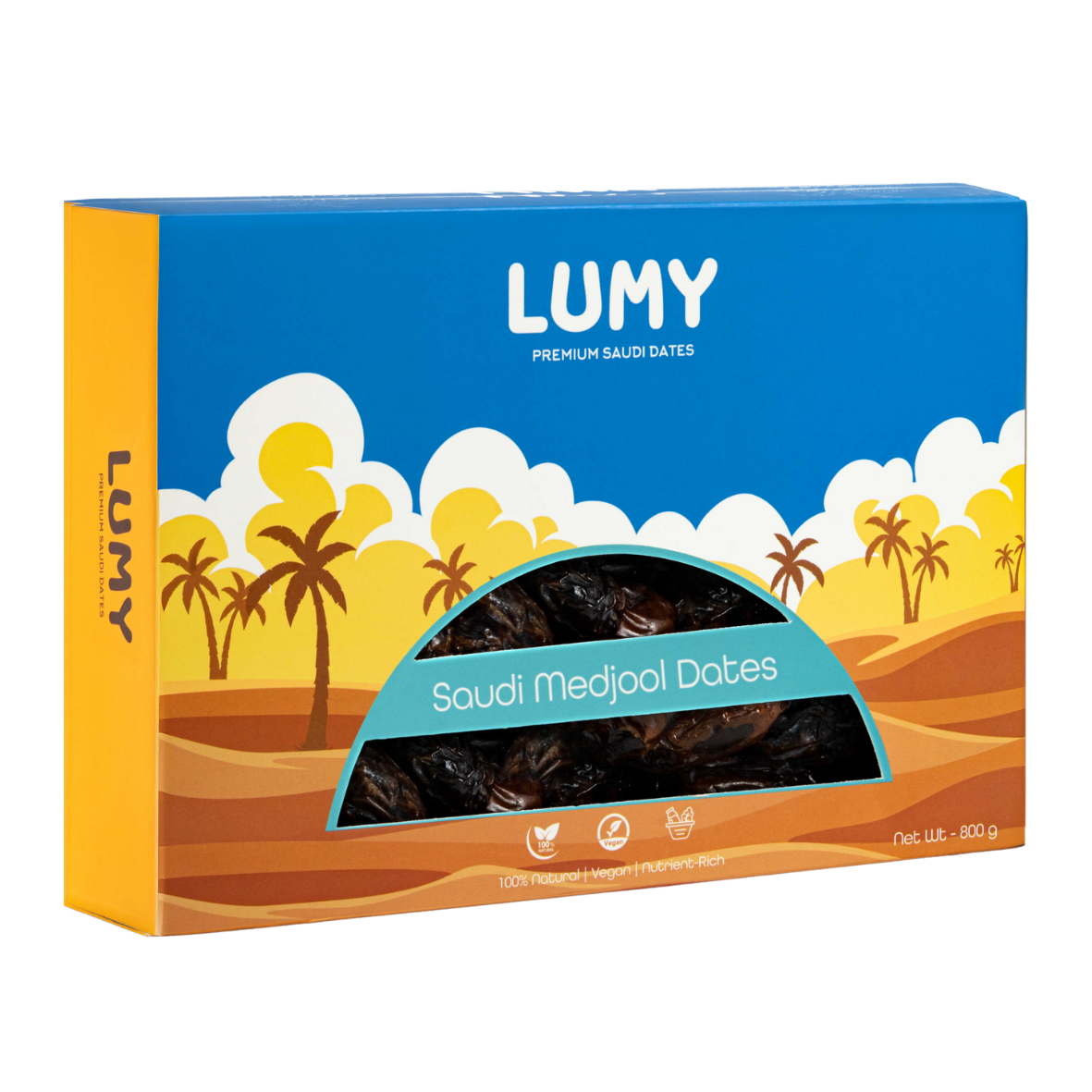 Lumy Premium Saudi Dates - Medjool 800g