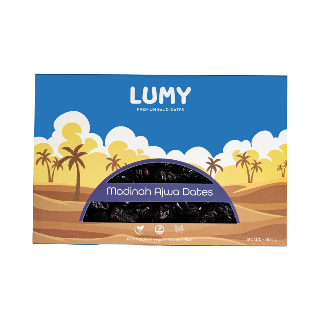 Lumy Premium Saudi Dates - Ajwa Madina 800g