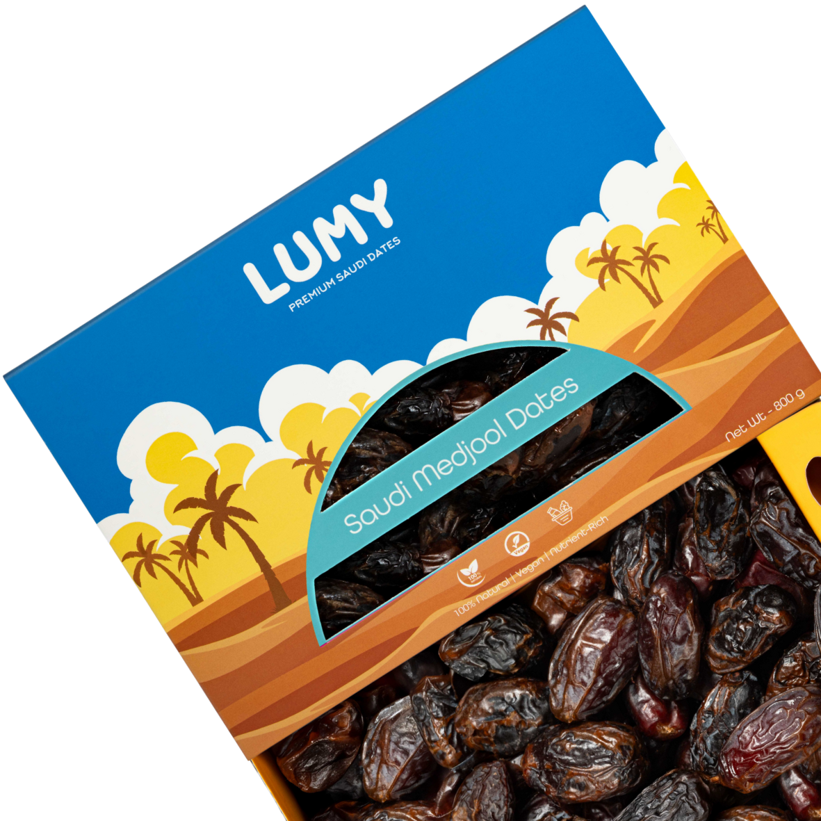 Lumy Premium Saudi Dates - Medjool 800g