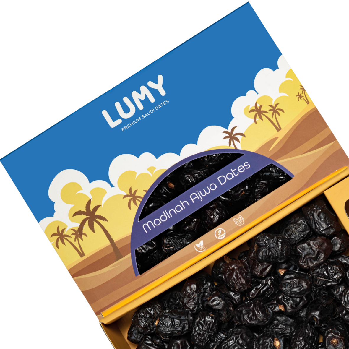 Lumy Premium Saudi Dates - Ajwa Madina 800g