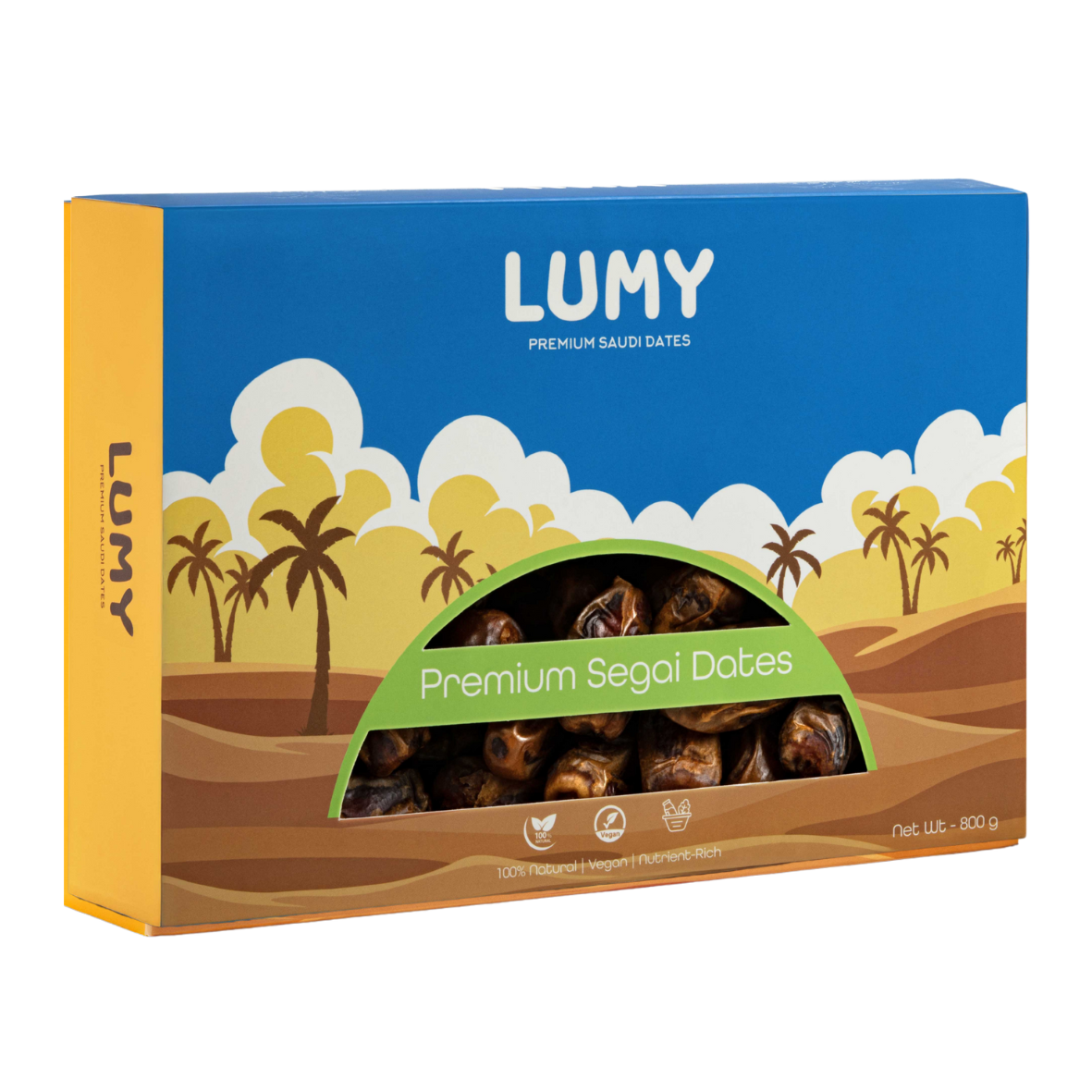 Lumy Premium Saudi Dates - Segai 800g