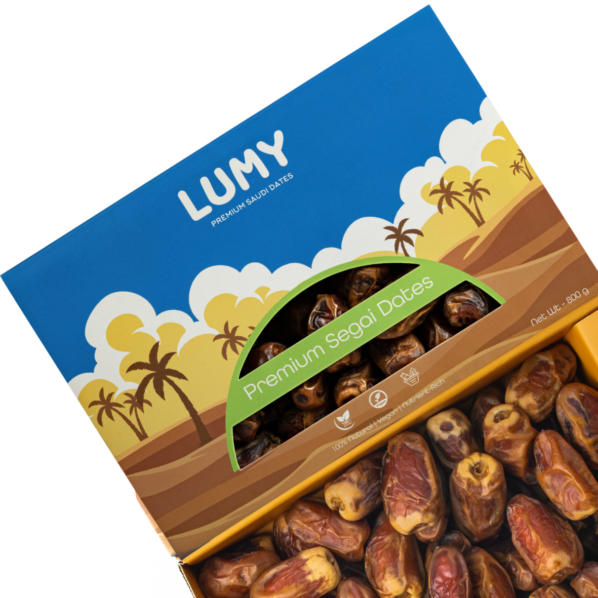 Lumy Premium Saudi Dates - Segai 800g
