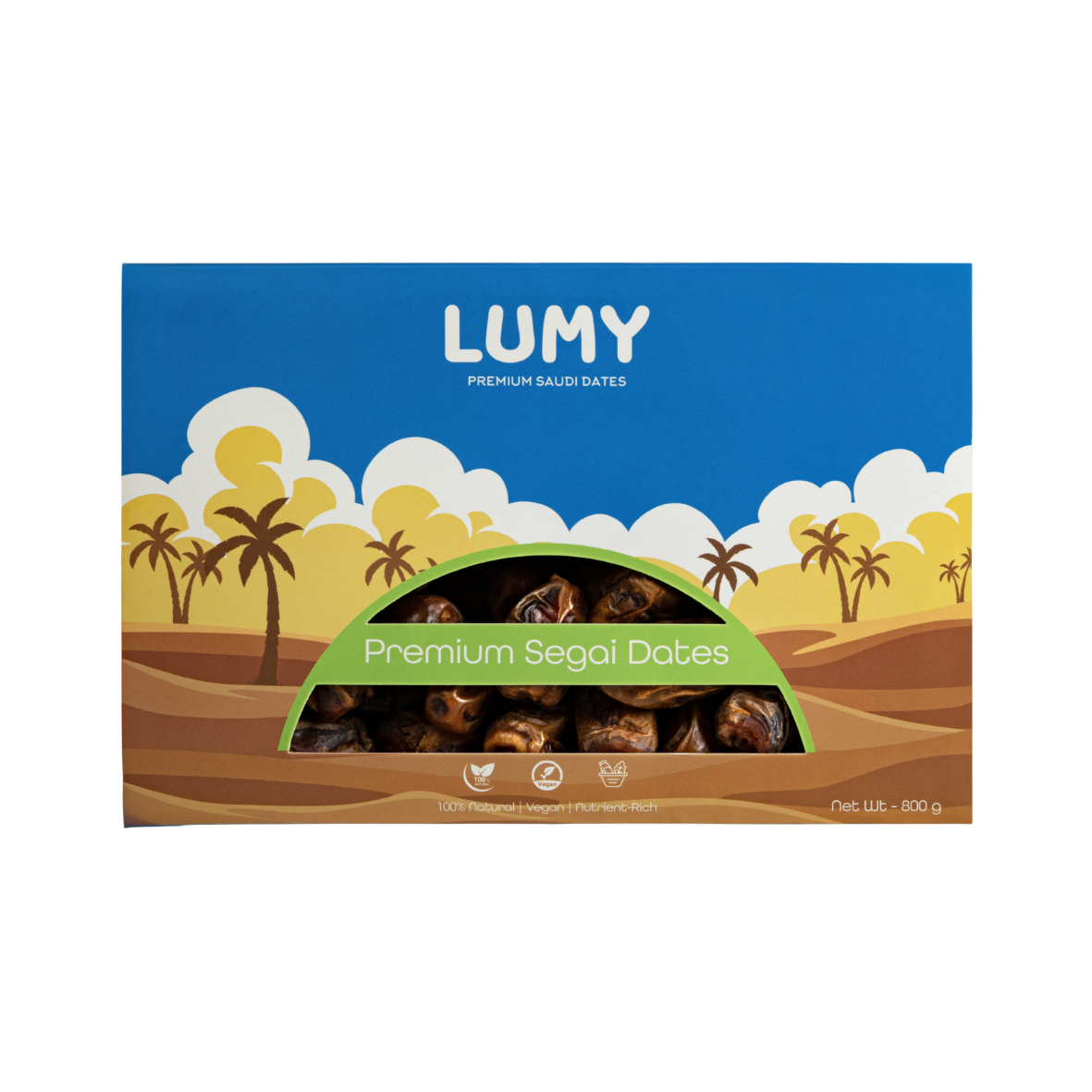 Lumy Premium Saudi Dates - Segai 800g
